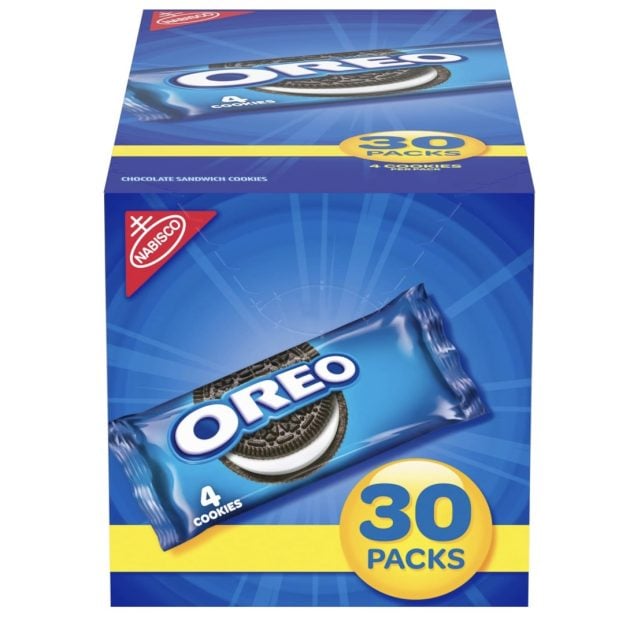 OREO Chocolate Sandwich Cookies, 30 - 1.59 oz Snack Packs